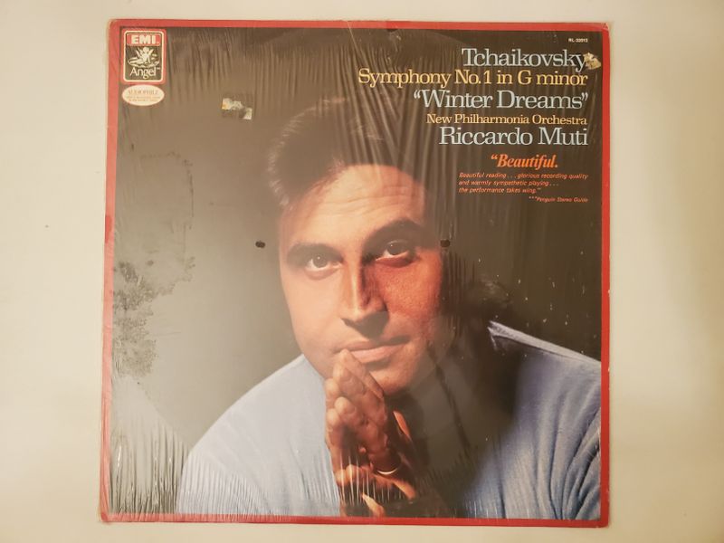 New Philharmonia Orchestra, Riccardo Muti Tchaikovsky: Symphony No. 1 in G minor 'Winter Dreams' vinyl record